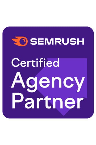 Semrush Partner badge